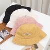 Women's Warm Cotton Lamb Wool Hats - Autumn/Winter Korean Fashion, Windproof Japanese Bucket Style