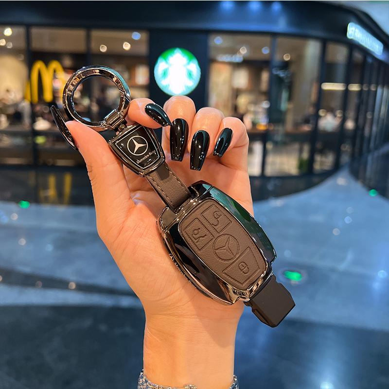 Fashion Car Key Cover Case Shell Protective Bag For Mercedes Benz A E G GLS Class W177 W205 W213 W222 G63 X167 Maybach bup2