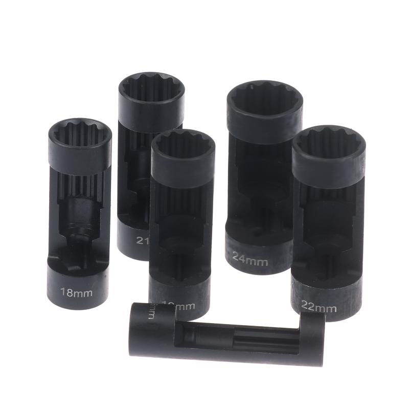 16-24Mm Suspension Strut Socket Tool For Removing Locking Strut Nuts 12 Point 1/2" Drive Shock Absorber Socket Car Repair Tool