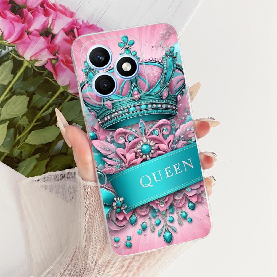 For Honor X8d 4G Case Cool Fashion Painted Cover 6.77'' Soft Silicone Phone Case For Honor X8d X 8d HonorX8d 4G Back Cover Coque