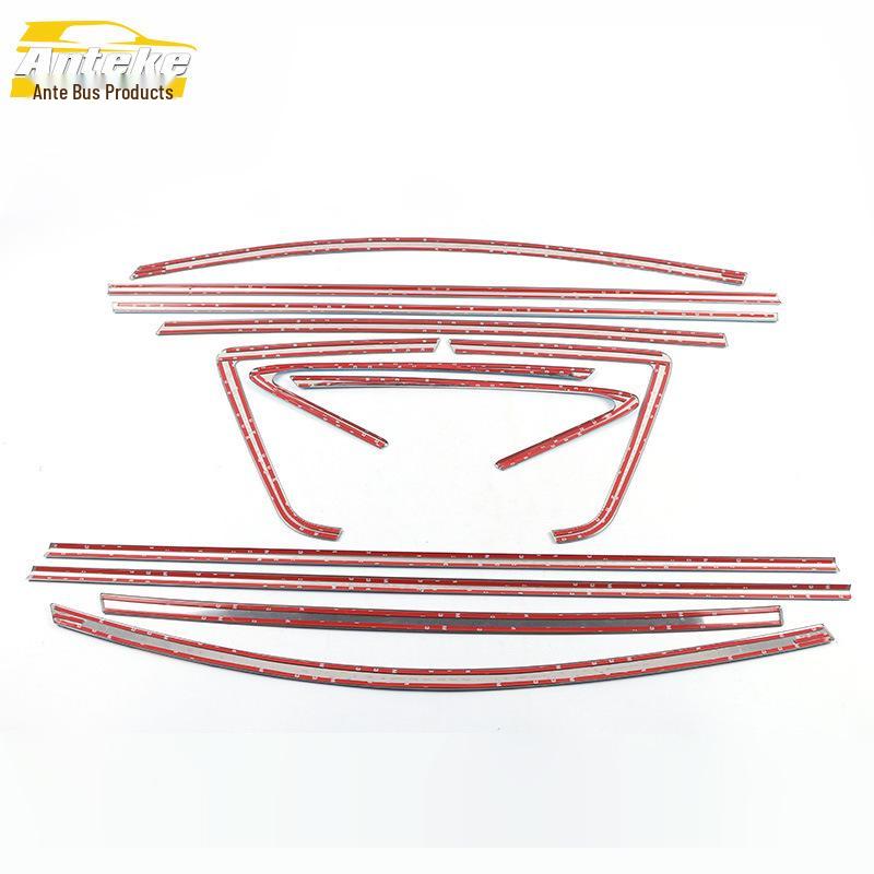 E'Z Car Window Bright Stainless Steel Anti-Scratch Strips