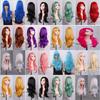 Cross Border Anime Cosplay Wavy Wig With Heat Resistant Fiber For Women
