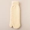 Thickened Warm Two Toe Fleece Socks Mid Tube Floor Socks Winter Separate Toe Plush Socks  Autumn