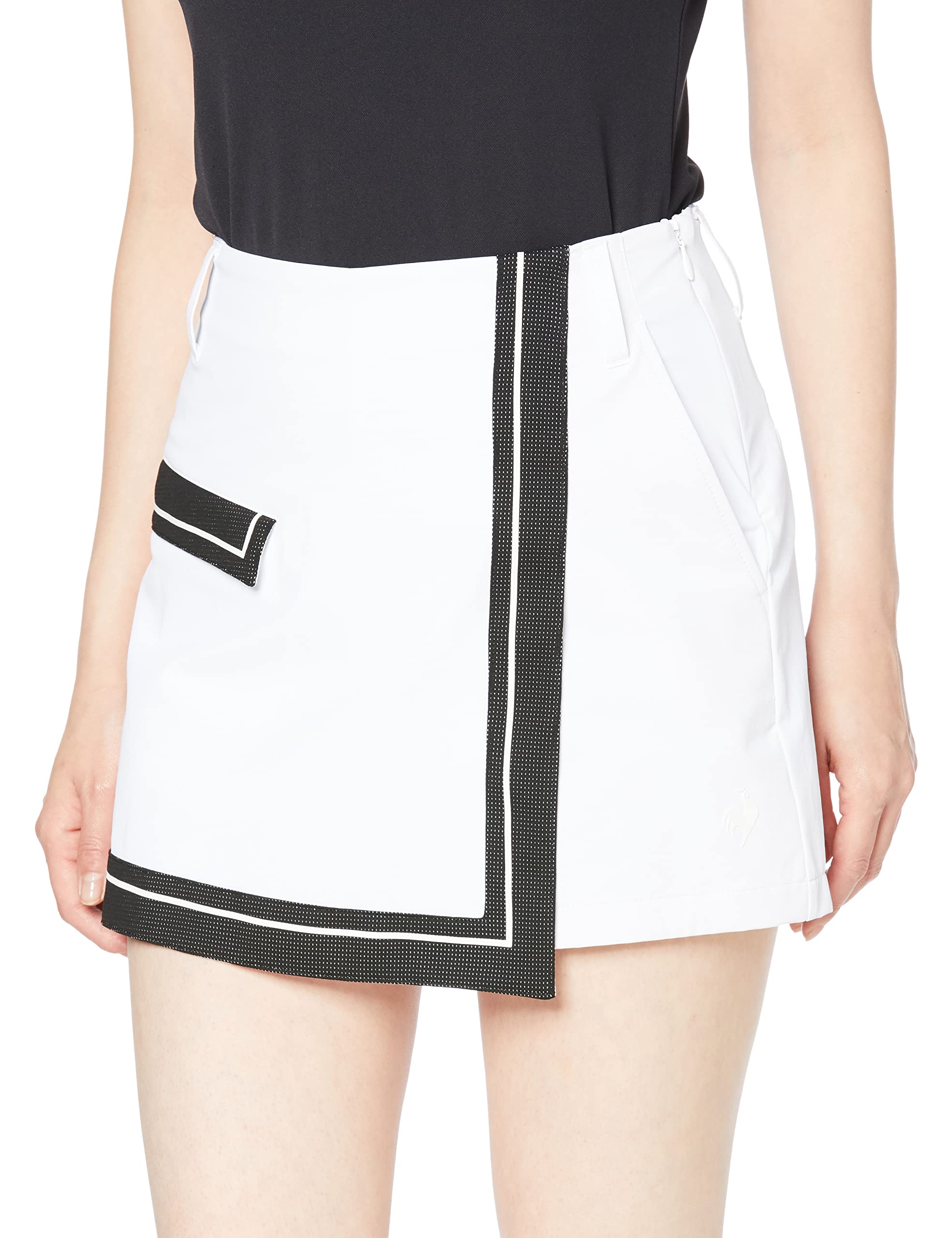 

Coq Sportif Skirt Stretch ECO Eco Golf QGWVJD61 WH00 Equivalent to Japanese size 11 [Le Golf] [RIJOUME] Water-repellent Women s (белый)
