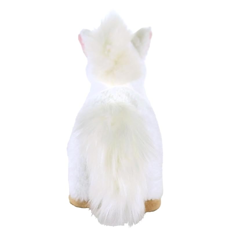 SunLemon Fluffies Small Horse WH 8 x 21 x 16cm Plush Animal Cute Zodiac Year of the Horse Horse White New Year's Gift P-1453