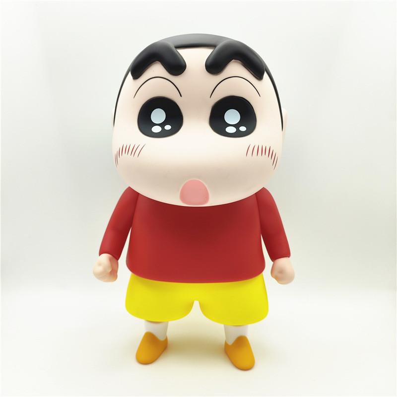 Adorable Pvc Action Figure Crayon Shin-chan Cosplay Soccer Basketball Stars Collectible Toy