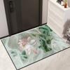 Door Lotus Silk Mat Household Door Door Dirt Mat Outdoor Dirt Resistant Dust Removal Can Be Tailored Carpet