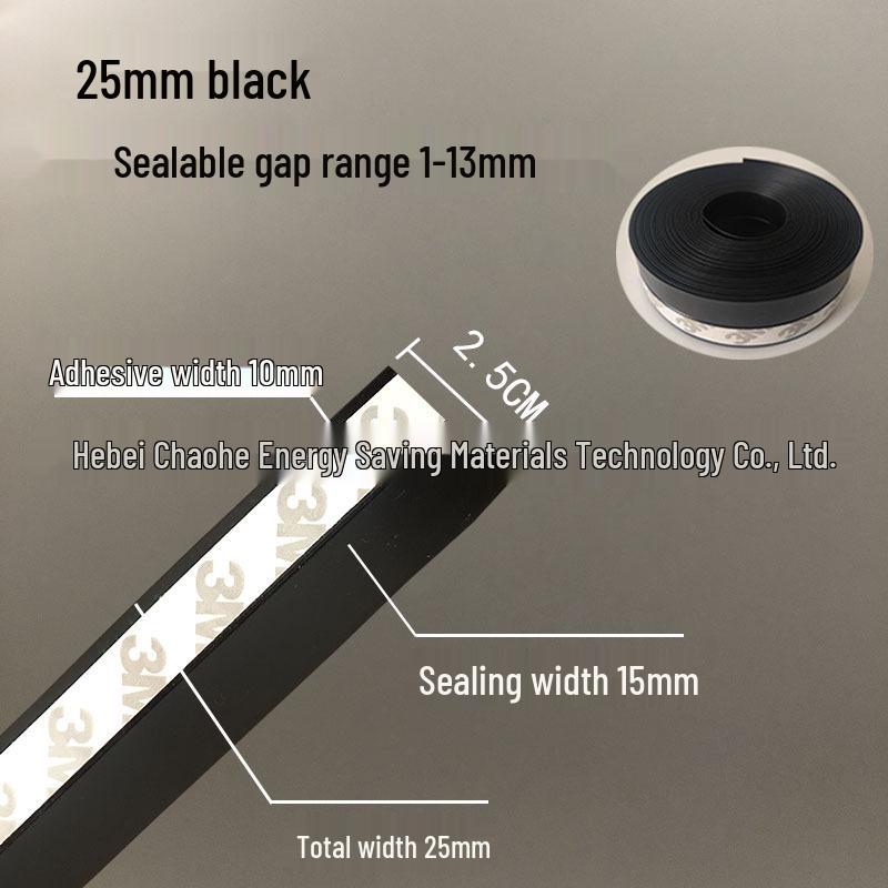 Samolepicí zvukotěsná a větruodolná těsnicí páska na dveře a okna
