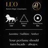 Leo Zodiac Attar Perfume Long Lasting Unisex Fragrance Oil |  Fire Sign Astrology Inspired Luxury Attar |  12ML