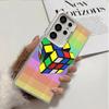 Rubik Cube Formula Spoofs Math Shockproof Phone Case for Samsung Galaxy S26 Edge S25 Ultra S24 FE S23 Plus S21 Cover Anti Fall F