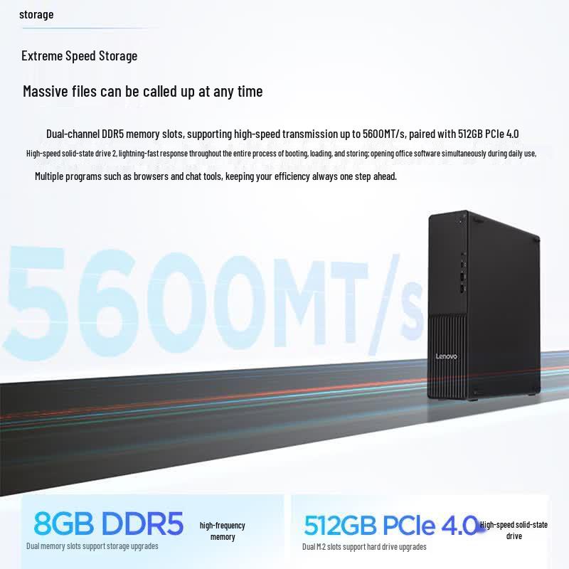 Lenovo Yangtian M4000q Business Desktop PC (Intel Core Ultra 3) (CN Version)