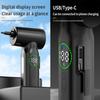 ABS Car Vacuum Cleaner Compressed Air Duster Brushless Motor Cleaner with Digital Display Electric Air Duster Cleaner