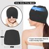 Migraine Cooling Mask, Migraine Relief Cap, Headache Cooling Mask, 360° Gel Surround Cooling Pads To Relieve Migraine Headaches, Pressure