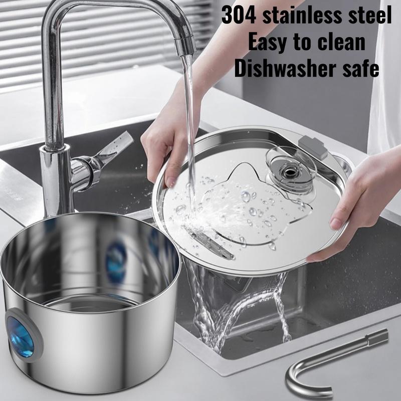 Wholesale 2.2L/2.8L/3.2L/4L Automatic Cat Water Fountain Stainless Steel Dog Dispenser for Cats Water Drinker with Filter