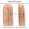 Visible Down Jacket Compressed Dust Cover Protective Dust-proof Clothes Garment Bag with Zipper Space Saving