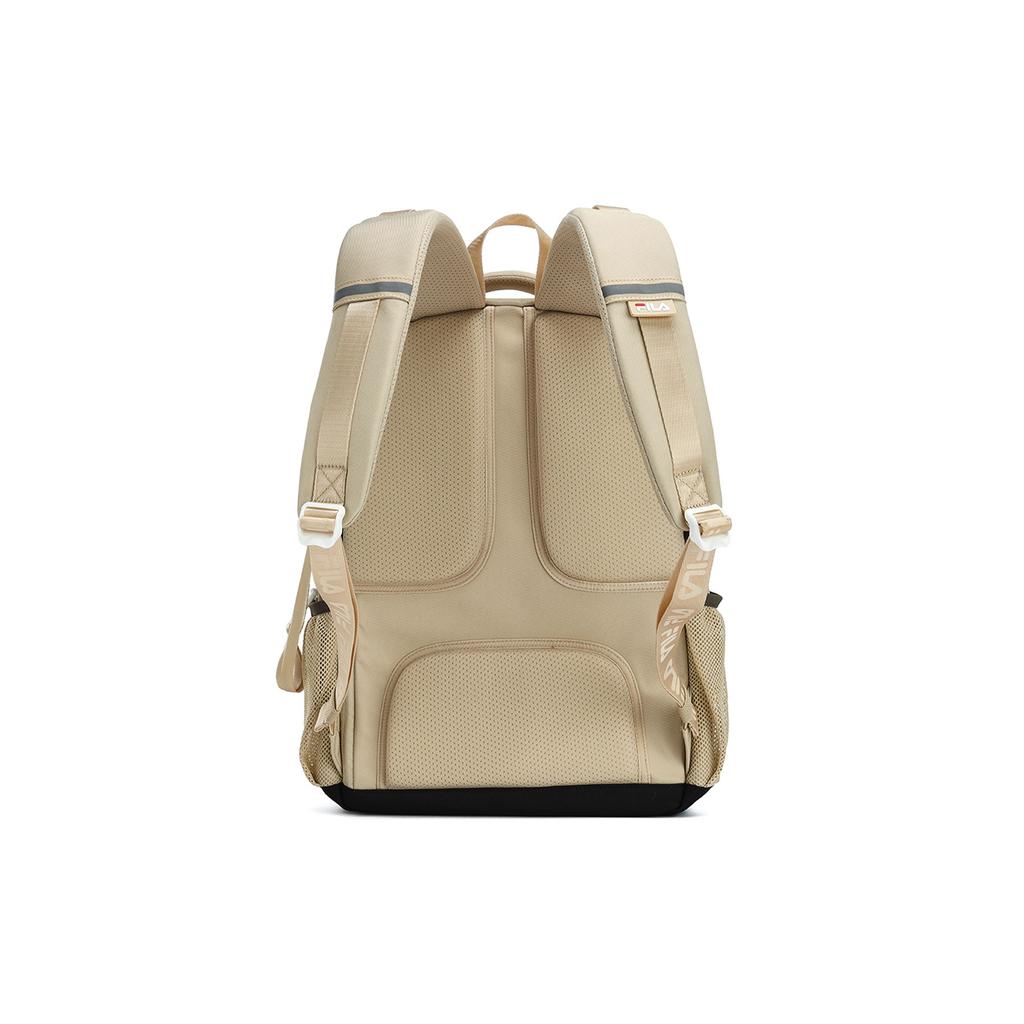 FILA Fashion Casual Trendy Zipper Backpack Unisex Backpack Khaki F13U239135FLK