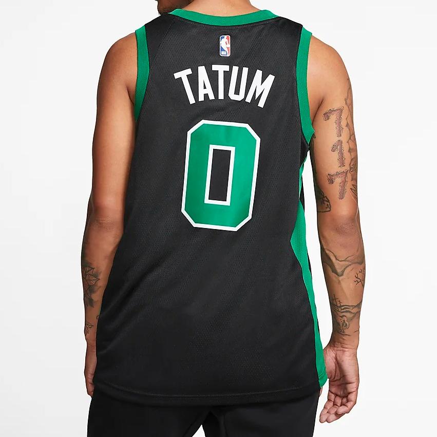 Nike NBA Statement Edition Swingman Jersey, Boston Celtics Tatum #0 Men Sports Jersey Black 877198-012