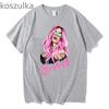 2023 Karol G Bichota T-shirts Music Singer Graphic Rapper Summer Unisex/Women Tshirt Hip Hop Funny Print T Shirts Short Sleeve Tops