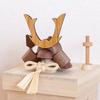 Man and Wood May Doll Kumuki Colors Kabuto Tripod Decoration (Front: Date Masamune)