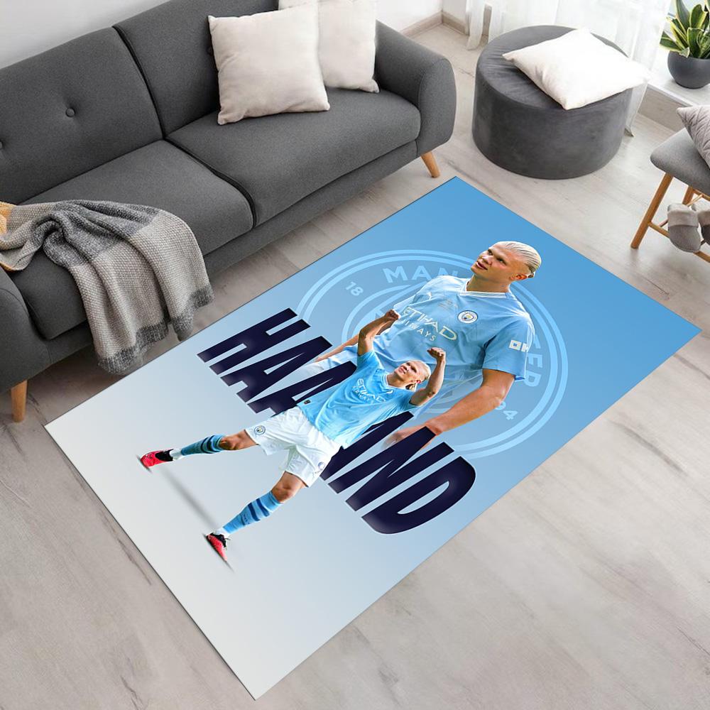 Haaland Area Rug Design for Foyer Study room Decorate room Hallway Antislip Carpet Anime Office Decor Perfect Gift for Valentine's Wedding Birthday