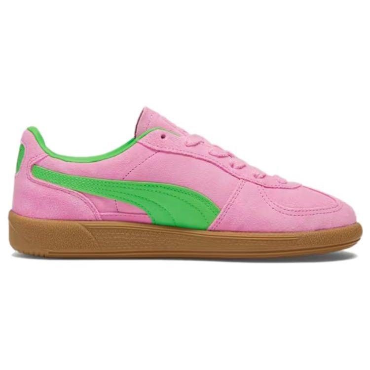 Puma  Palermo Pink Delight Green Women Sneakers Gum 397858-01