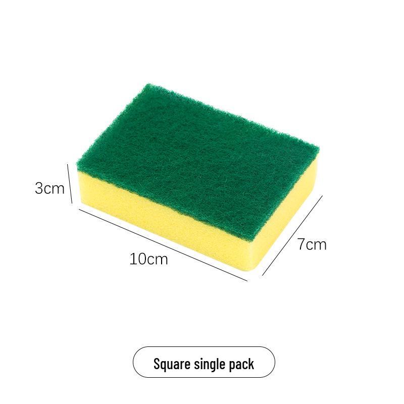 Thickened Absorbent Dishwashing Sponge & Scouring Pad Set