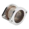 Catback Exhaust Muffler Pipe 3 In Stainless Steel Bolt Flange Exhaust Muffler Pipe for 3 In ID 2