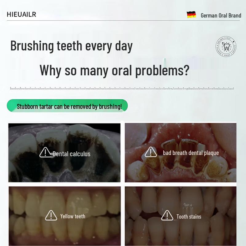 HIEUAILR Tartar Removal & Whitening Toothpaste