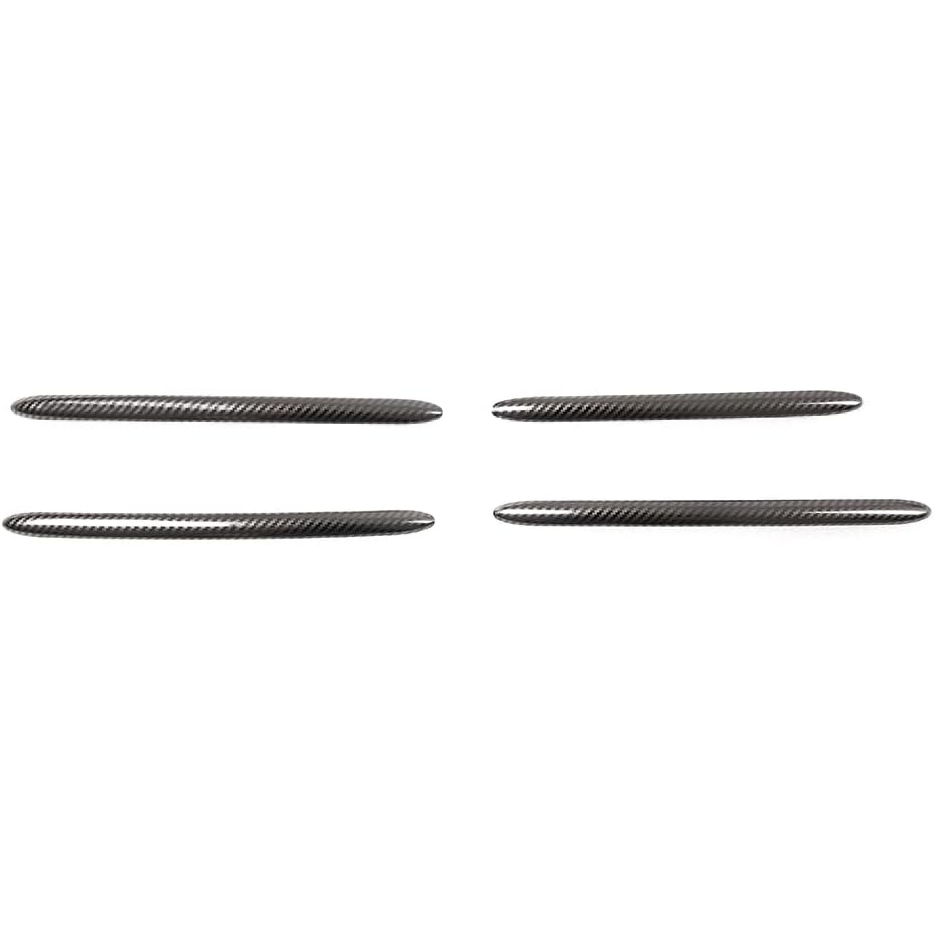 

Sekhyna Car Door Handle Stripe Cover Compatible with BMW 5 Series F10,GT F07 2011-2017,Black Exterior Door Pull Handle Protector Cover Molding Trim Carbon Fiber Pattern