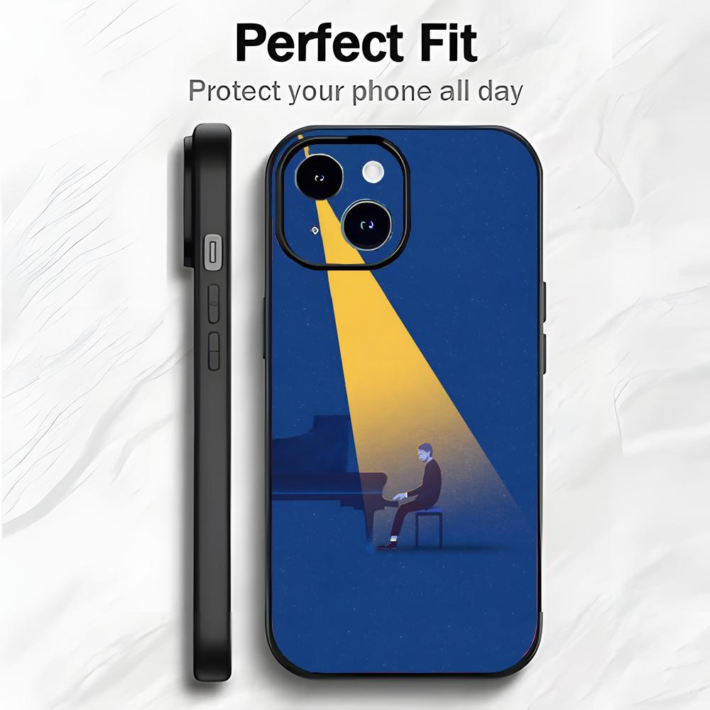 Romantic American Movie L-La La Land Phone Case Phone Case Soft Packaging Lightweight For iPhone17 16 15 14 13ProMax