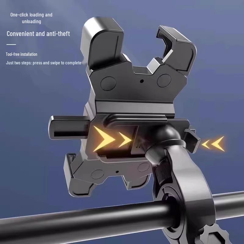 2025 Anti-Wackel Auto & Motorrad Batterie Navigationshalterung - Stoßfest & Stabil für Mobiltelefone