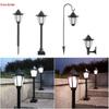 Hexagonal Solar Garden Lawn Light and Wall Lantern
