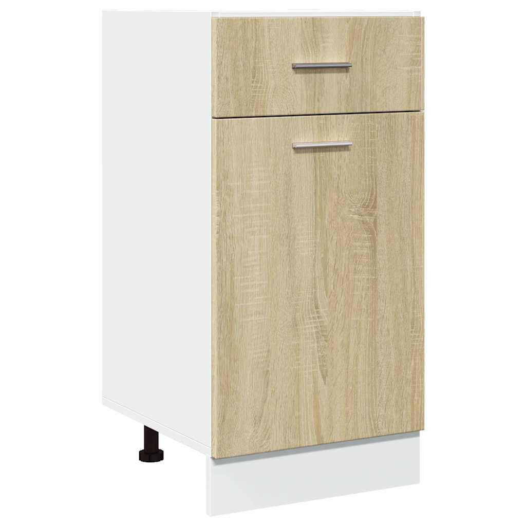 Vidaxl Zestaw 7 Szafek Kuchennych, Dąb Sonoma, Materiał Drewnopochodny