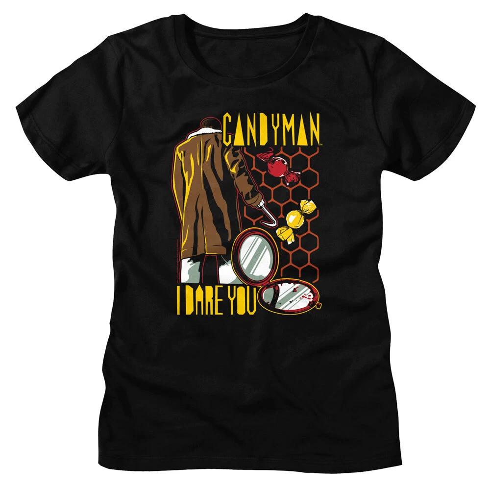 Candyman Scary Horror Movie Mirror Story Book Style I DARE YOU Women s T Shirt 3XL