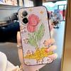 For Realme C67 4G Case RMX3890 Luxury Fashion Oil Painting Cover Soft Silicone Case For Realme 12 Lite RealmeC67 4G Funda 12lite