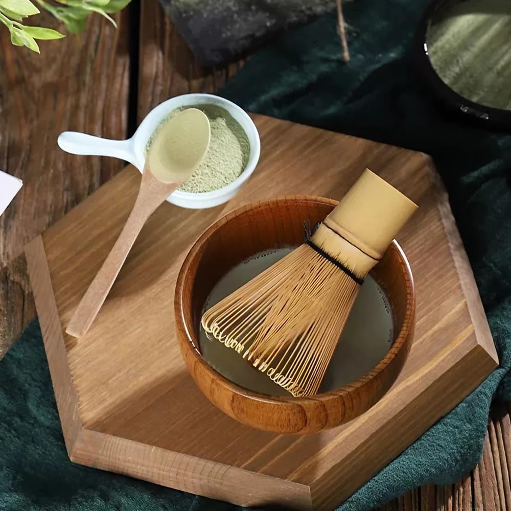 Ichiyo Ichie Chasen (100-Stem) Bamboo Tea Whisk for Matcha Powder, Tea Ceremony Utensils, Handmade, Traditional Tea Utensil for Beginners