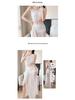 2025 One-Shoulder Women's High-End Split Swimsuit - European & American Sexy Beach & Hot Spring Wear