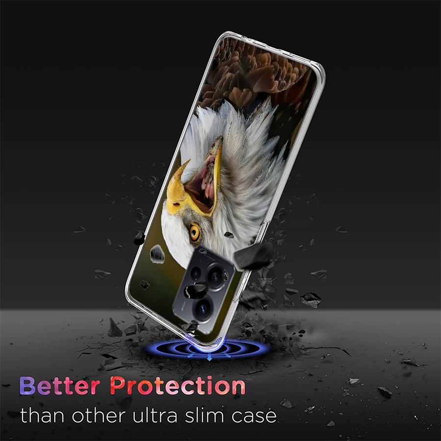 Majestic Eagle Gaze Phone Case For Redmi Note 14 15 Pro 5G 13 12 Pro Plus 11 11T 11E 11S 10 Pro 10S 9 9S Cover Cell Clear TPU Ca