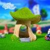 Moss Mushroom House Aquarium Decoration - Fish Tank Ornament for Fish, Shrimp, or Hermit Crab.