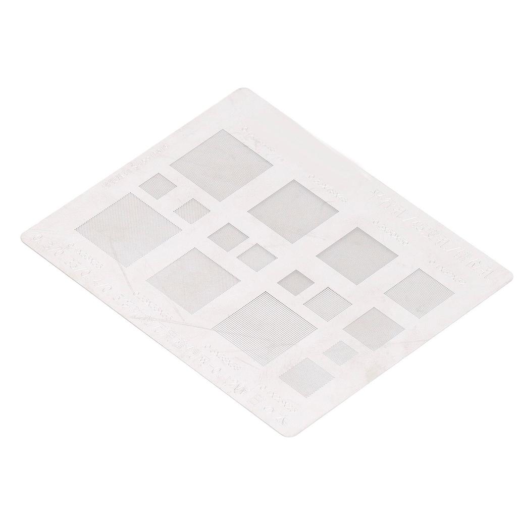 Καθολική Στένσιλ Επανασφαίρωσης BGA Πολυλειτουργική Πλέγμα Κασσιτέρου Πρότυπο Συγκόλλησης για Τσιπ BGA IC Τηλεφώνου