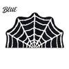 Fade Resistant Floor Bathroom Rug Web Mat Bath Carpet Spider Halloween Gothic Non-slip Mat Black Bat Rug for Home