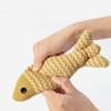 Simulated Mint Fish Cat Toy for Relieving Boredom, Durable Scratching and Biting, Hemp Cloth Fish Cat Toy, Pet Supplies