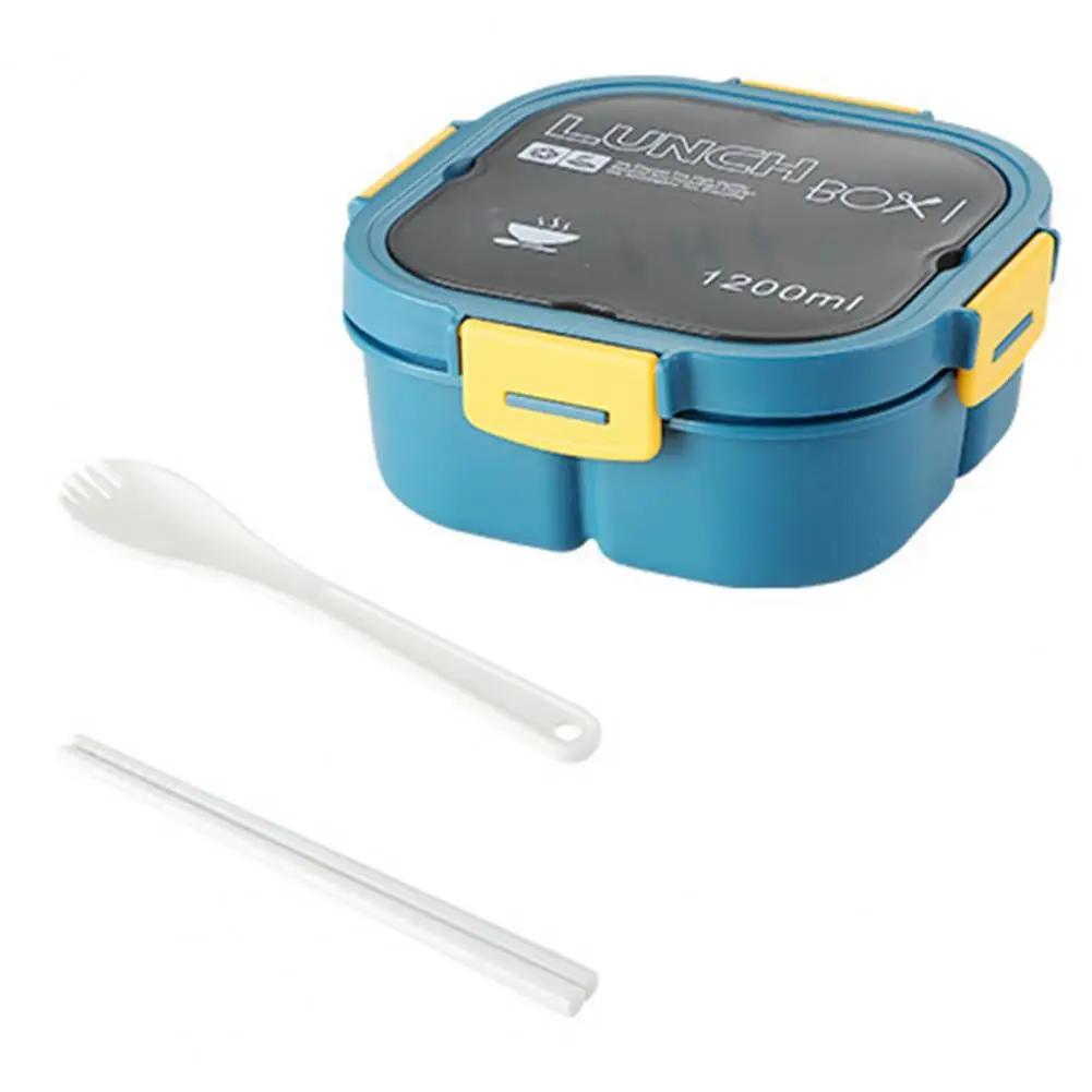 Food Grade Lunch Box Lock Design Student Bento Box High Capacity Heat Resistant Kids Food Container  Store Lunch