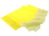 Polyester Shikoki Obiage Yellow [Sarasa] 2-Piece Set,