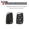 4 3 Buttons NEW TPU Car Key Case Cover Fob For Volkswagen VW Golf 7 ALLTRACK MK7 Tiguan SEAT Ateca Leon FR 2 Ibiza Skoda Octavia