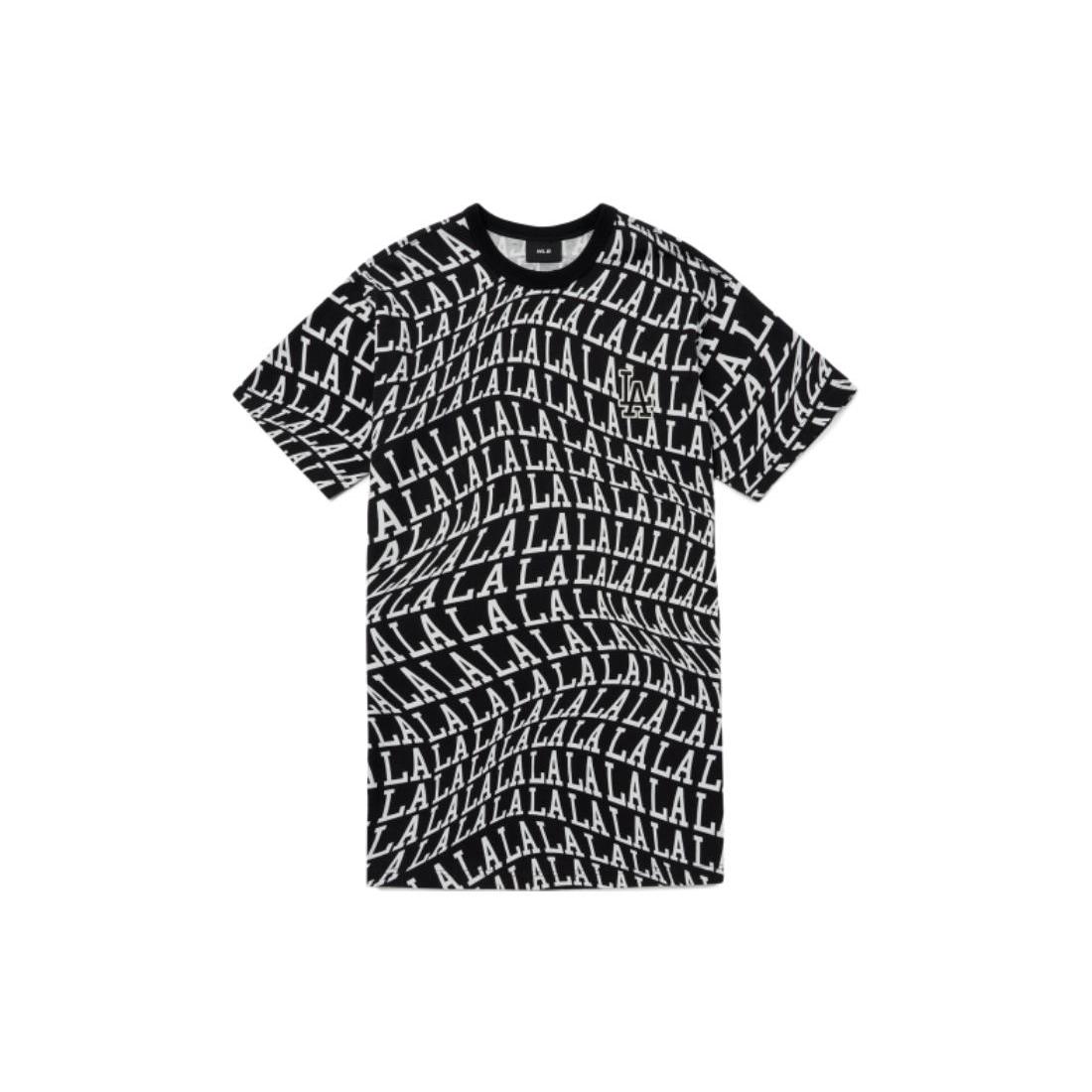 

Новые платья с коротким рукавом MLB Женские Черные 3FOP60023-07BKS XS