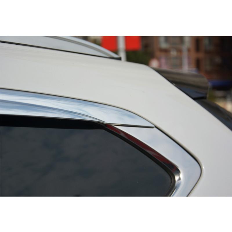 Car Accessories FIT FOR Honda CR-V CRV 2012-2016 ABS Chrome Waterproof Door Window Visor Vent Shades Sun Rain Guard