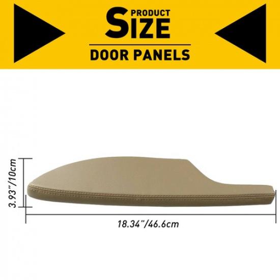 Beige Door Panel Armrest Cover Lid Leather For Honda Accord Coupe 2008-2012 LH