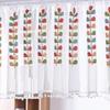 Tassel Half Curtain Cabinet Embroidery Blocking Partition Curtain Window Kitchen Store Short Curtains for Living Room