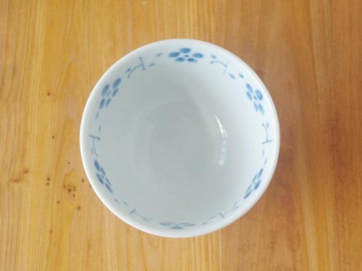 East Sencha Korin Plum Japanese Tableware Bowl, 200cc, Design,